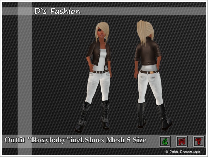 Outfit Roxybaby Brown-Grey