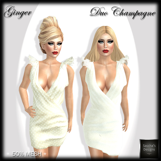 SAS - Ginger Champagne Duo Pack (Mesh) 