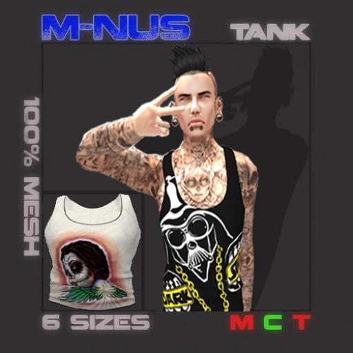 M-NUS // MESH CIRCUS TANK
