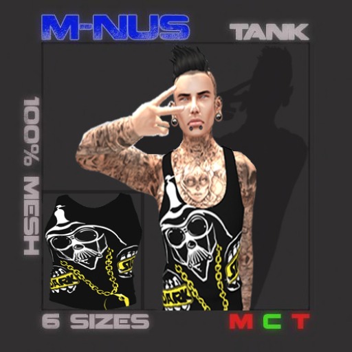M-NUS // MESH B-SIDE TANK