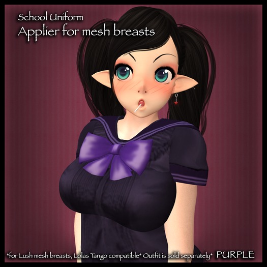 *FH* School Uniform Lush Applier-Purple(box)