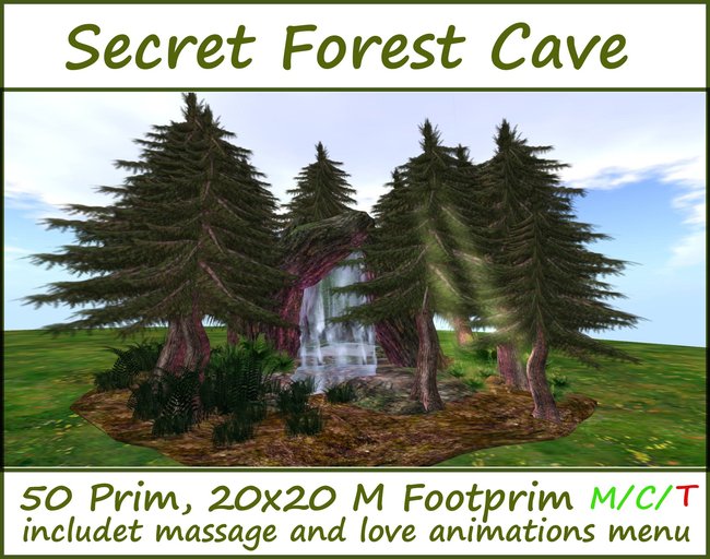 Secret Forest Cave ( for Cave Waterfall Grotto Landscaping )