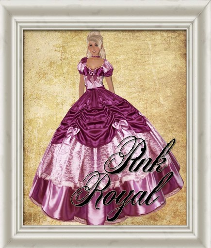 Shabby Chic Pink  Royale Outfit - RESIZEABLE