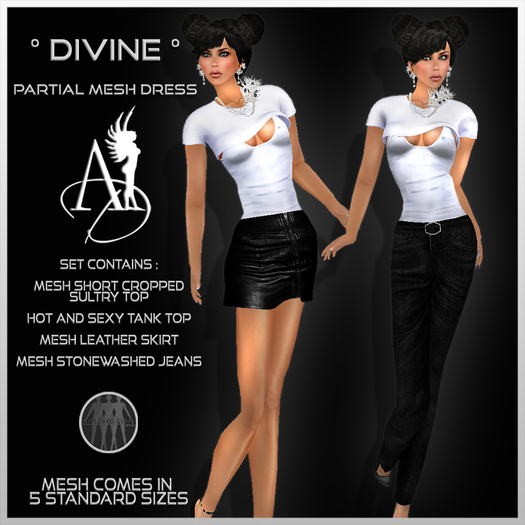 Angel Dessous - Divine, casual mesh set , white ( promotion price )
