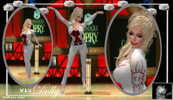 *White Rose* DOLLY