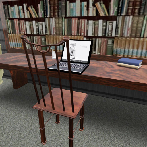 Chair  Rosewood 1 prim (TO)