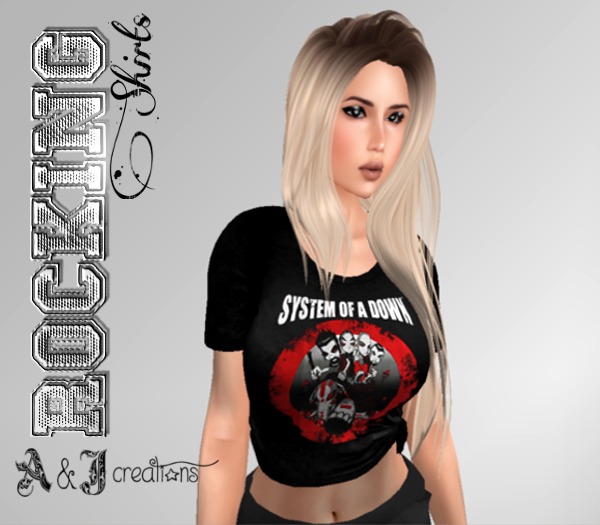 *Rocking Shirts* SOAD [*A&J*~Creations*] FEMALE