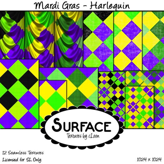 Surface - Mardi Gras - Harlequin