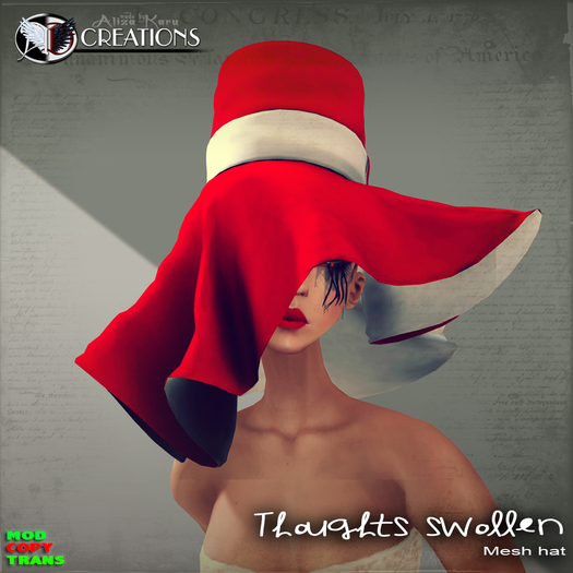 [AD] Thoughts swollen mesh hat 230