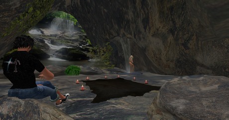 Second Life Scenes Second Life Marketplace - CAVE SCENE FOR SKY BOX SCENE REZZER SYSTEM
