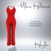 HEYDRA Milena Haltersuit Red