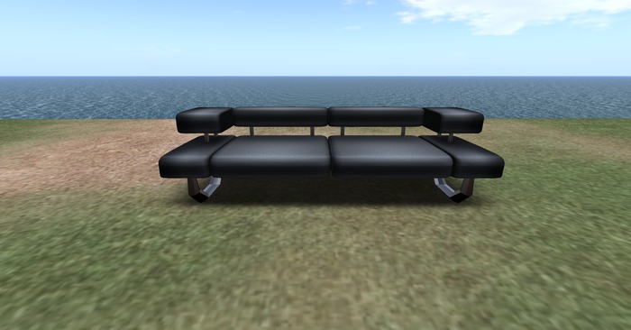 SMD select couch black