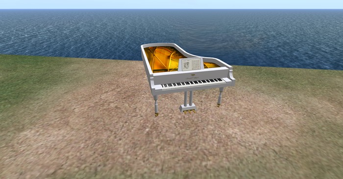 piano - white