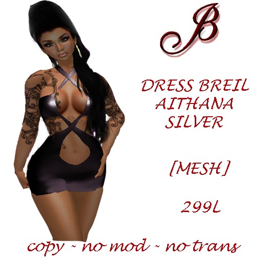 VESTIDO BREIL AITHANA SILVER