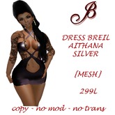 VESTIDO BREIL AITHANA SILVER