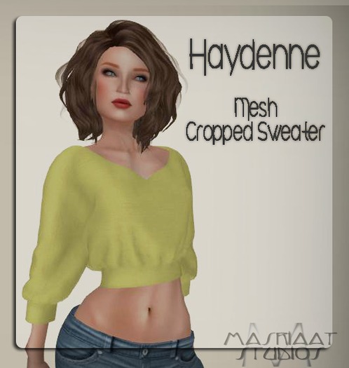/MS\ Haydenne Cropped Cafe Au Lait