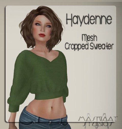 /MS\ Haydenne Cropped Olive