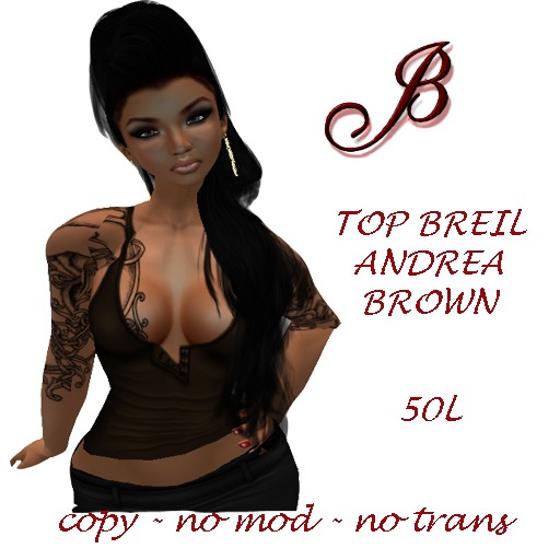 TOP BREIL ANDREA BROWN