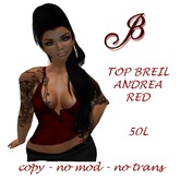 TOP BREIL ANDREA RED