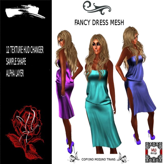 FANCT DRESS MESH