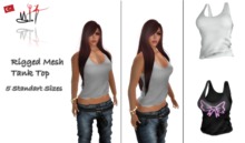 M.I.T~ Mesh Tank Top Grey