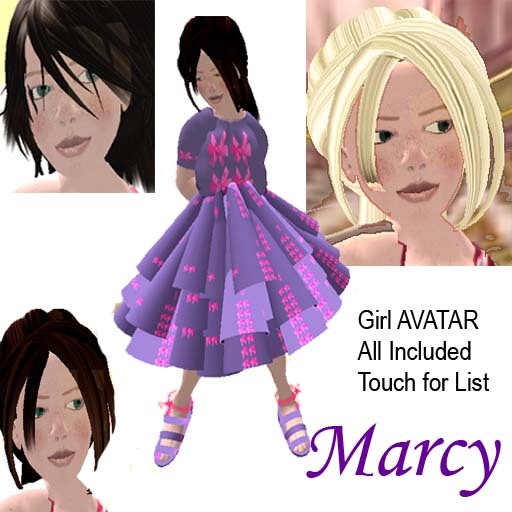 Girl Avatar Marcy Complete Set