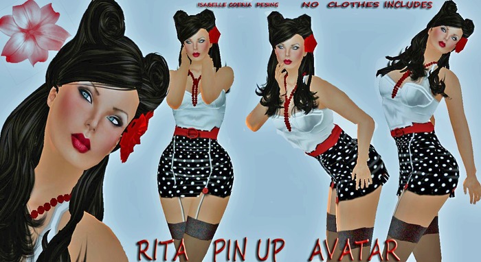 PROMO AVATAR RITA PIN  UP