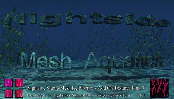 NIGHTSIDE STUDIO KELP ADD ON TEXTURE SET GREEN 01