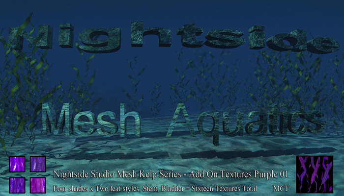 NIGHTSIDE STUDIO KELP ADD ON TEXTURE SET GREEN 01