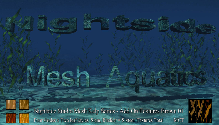 NIGHTSIDE STUDIO KELP ADD ON TEXTURE SET GREEN 01