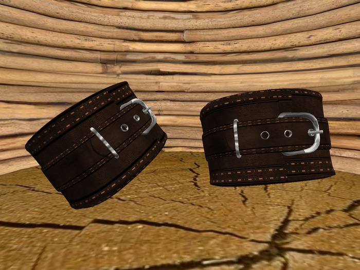 Leather Bracelet  (BROWN)