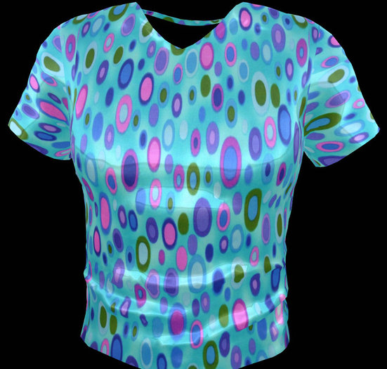 Polka Dots II T-Shirt (Mesh)