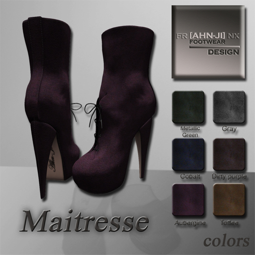 [AHN JI] "Maitresse" Colors