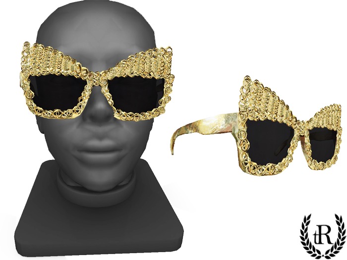 The Rove - Detailed gold sunglasses