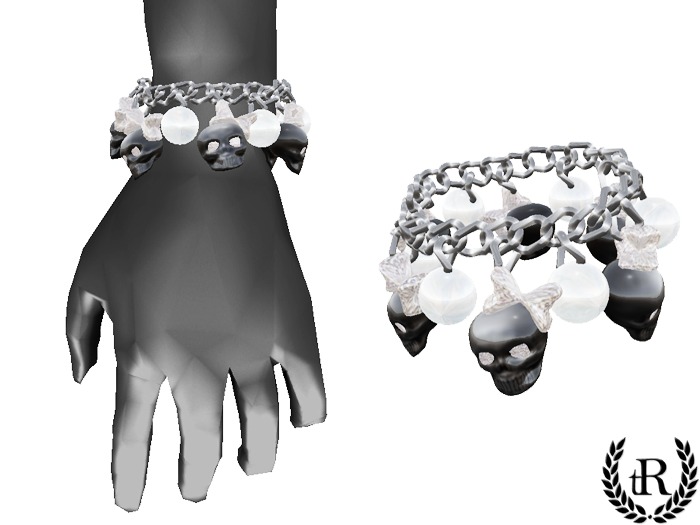 The Rove - Silver skull necklace