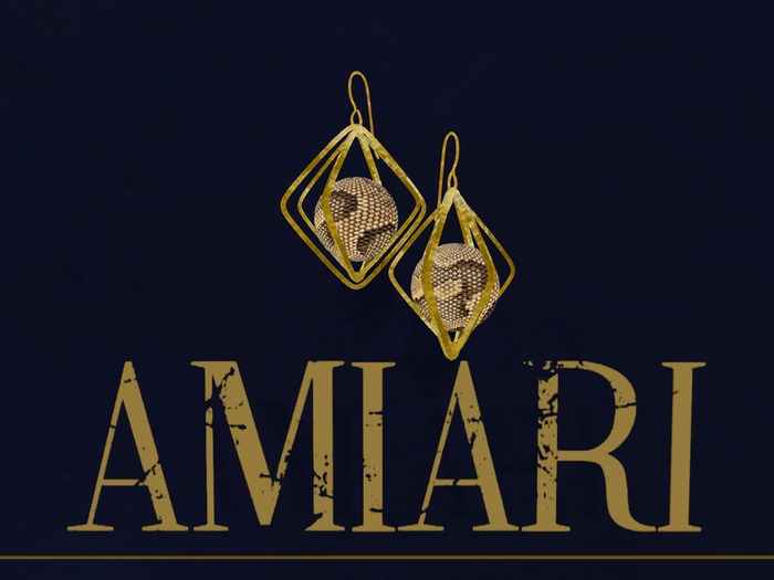 "AMIARI MODA" - Jordyn Earrings - Gold