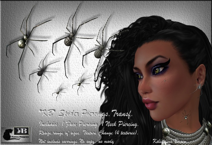 *KB* Spider Piercings