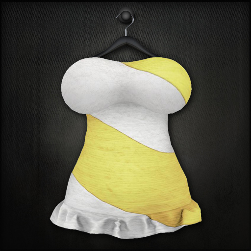 [Bewps] Ruffle My Mini Dress - Banana