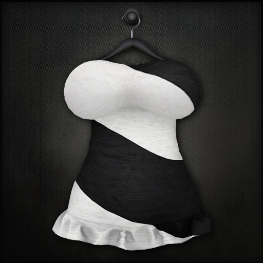 [Bewps] Ruffle My Mini Dress - Black Licorice
