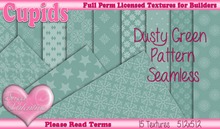 *Cupids Textures * 15 DUSTY GREEN PATTERN SEAMLESS