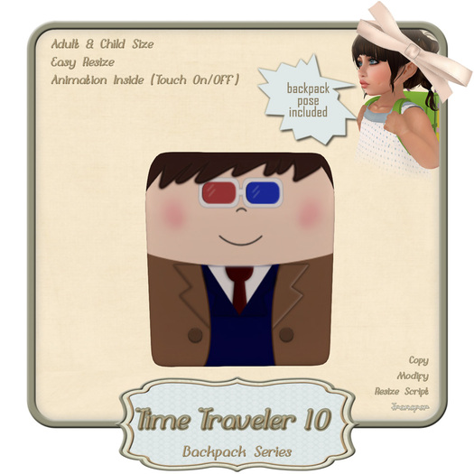 .:{Adore}:. Time Traveler 10 Backpack