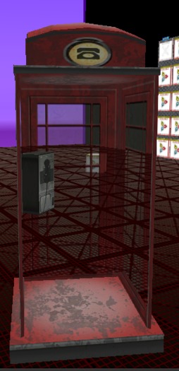 CABINA TELEFONICA ROJA