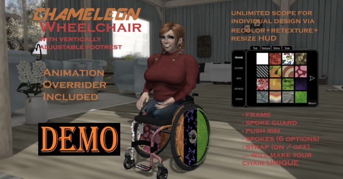 *SVD* Wheelchair CHAMELEON (HD) [DEMO]