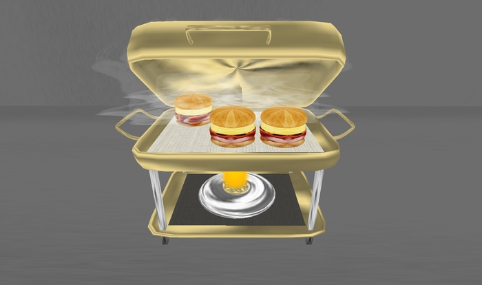 Divivity Ham & Egg Breakfast Sandwich Tray