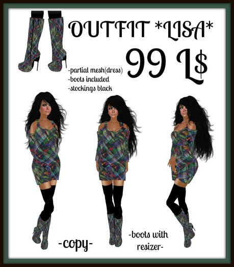 OUTFIT *LISA* WITH BOOTS