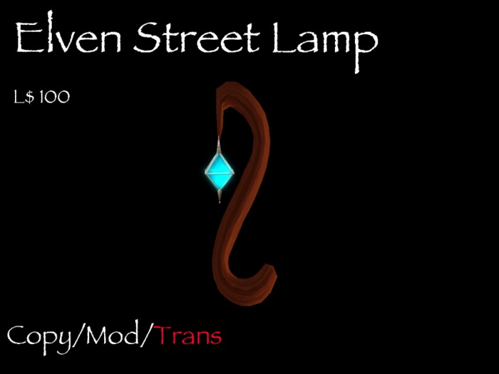 Elven Street Lamp