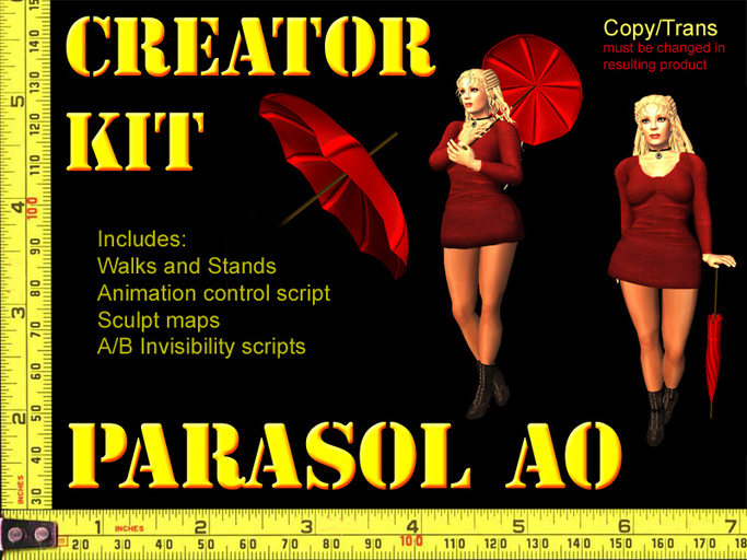 Creator Kit - Parasol or umbrella