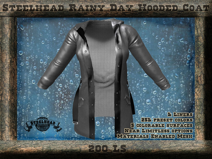 Steelhead Women's Rainy Day Mesh Raincoat