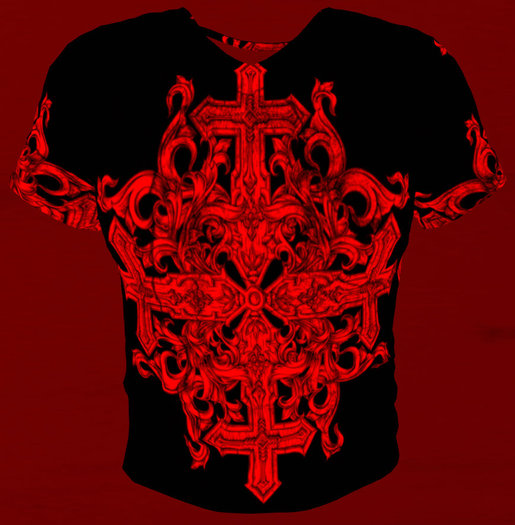 Celtic Gothic Mesh T Shirt
