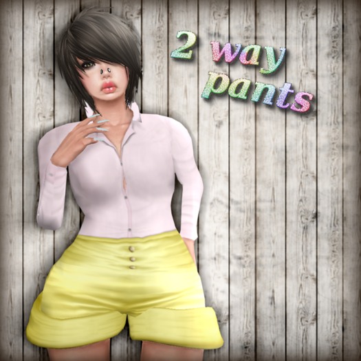 {M*G*S} 2 way short pants *blue* 